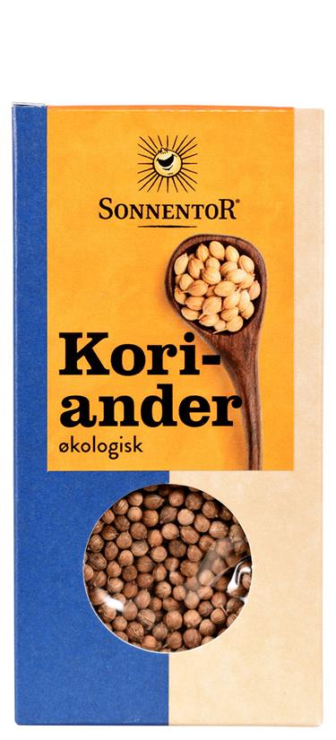 Koriander hel, Økologisk